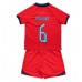 Cheap England Harry Maguire #6 Away Football Kit Children World Cup 2022 Short Sleeve (+ pants)